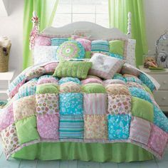 Biscuit Quilt Tutorial, Biscuit Quilt, Puff Quilt Tutorial, Puffy Quilt, Colchas Quilting, Bubble Quilt, Puff Quilt, The Whoot, Dekorasi Kamar Tidur