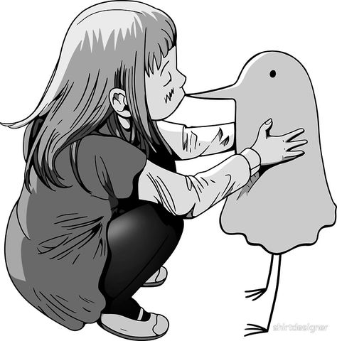 "Goodnight / Oyasumi Punpun - Aiko's Kiss" Stickers by shirtdesigner | Redbubble Punpun And Aiko, Goodnight Punpun Tattoo, Aiko And Punpun, Punpun Tattoo, Good Night Punpun, Pun Pun, Pun Pun Oyasumi, Goodnight Punpun, Kiss Stickers