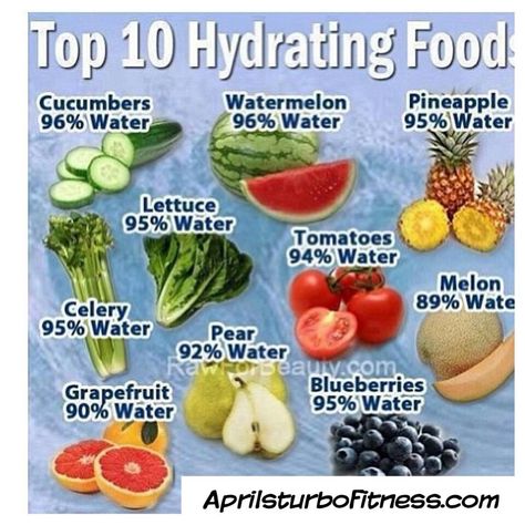 Here are some percentages of different kinds of foods that contain water. This can really show you that it's not hard to keep up with being hydrated! Just change your daily diet a little bit and in no time you will notice changes in how you feel! Autogenic Training, Hydrating Foods, Recetas Keto, Food Info, Food Facts, Fruits And Veggies, Yummy Recipes, Healthy Tips, Get Healthy