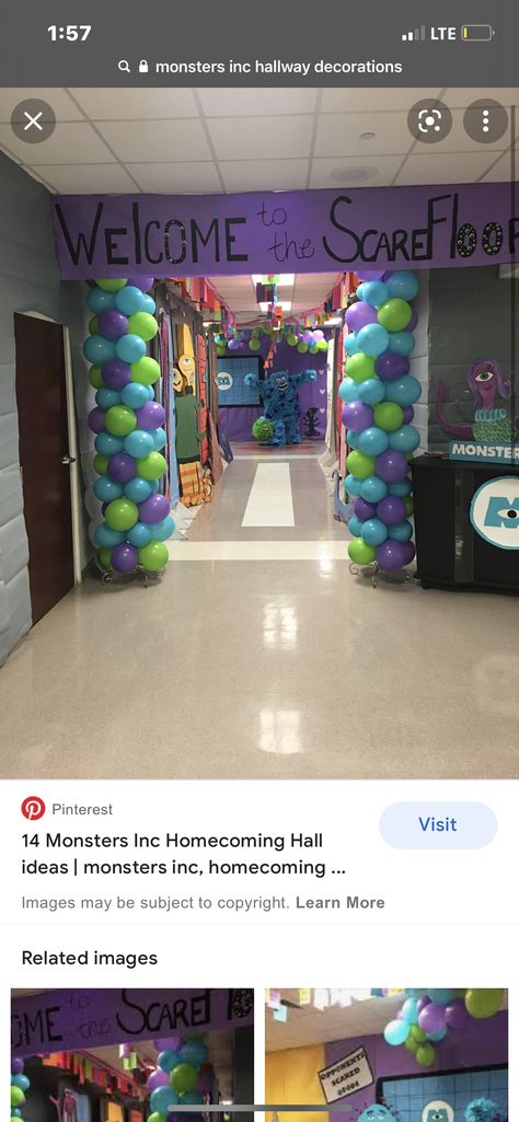 Hoco Hallway Ideas, Homecoming Hall Decorations, Senior Hallway Ideas, Hoco Hallways Themes, Senior Homecoming Hallway Themes, Hallway Decorating Homecoming, Spirit Week Decorations, Freshman Orientation Themes, Spirit Week Hallway Decorations