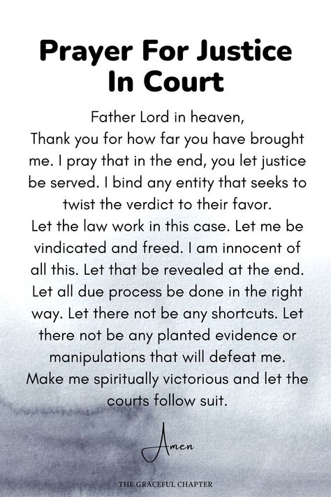 Prayers For Justice In Court, Court Case Prayers, Prayers For Custody Battle, Prayers For Someone In Jail, Prayers For Justice, Prayer For Victory In Court Case, Prayers For Court Cases, Justice Affirmations, Prayer For Court Hearing