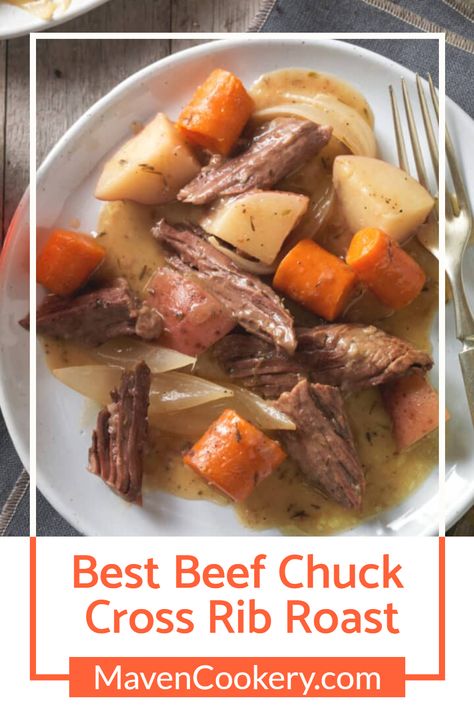 🥩🍴 Journey into the kingdom of flavors with these top-notch Beef Chuck Cross Rib Roast recipes. From slow-cooked tenderness to a caramelized outer crust, these recipes are all about packing the punch in every bite. Perfect for any occasion, these roasts are sure to impress! 👑🍷 Chuck Cross Rib Roast Recipes, Beef Chuck Cross Rib Roast Recipes, Cross Rib Roast Recipes, Cross Rib Roast, Korean Beef Bulgogi, Roasted Potatoes And Carrots, Rib Roast Recipe, Roasting Times, Easy Meals For Two