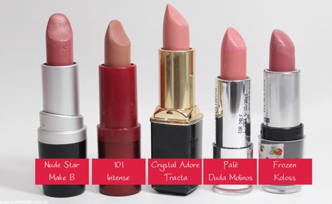 Meus 10 batons nudes preferidos » Passando Blush Salma Hayek, Beauty Tips, Berry, Blush, Crystals, Makeup, Beauty, Pins, Make Up