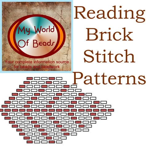 Brick Stitch For Beginners, Brick Stitch Patterns Free, Brick Stitch Pattern Free Beadwork, Easy Brick Stitch Patterns, Brick Stitch Pattern Earring Free, Brick Stitch Bead Patterns, Seed Bead Ideas Projects, Brick Stitch Pattern Free, Miyuki Beads Pattern Brick Stitch