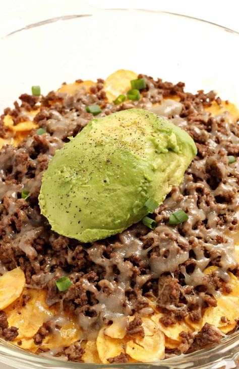 Paleo Nachos Recipe Healthier Nachos, Paleo Nachos, Healthy Nachos, Primal Diet, Paleo Life, Paleo Beef, Paleo Lunch, Primal Recipes, Nachos Recipe