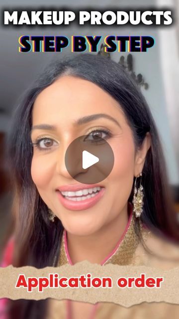 Indian Makeup Tutorial Step By Step, Makeup Application Order Step By Step, Face Makeup Tutorial Step By Step, Makeup Steps In Order, Makeup Application Order, Step By Step Makeup, Glam Wedding Makeup, Pregnancy Belly, Date Night Makeup