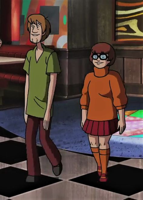 Shaggy Rogers Costume, Scooby Doo Shaggy, Vilma Scooby Doo, Velma And Shaggy Costume, Shaggy Costume, Shaggy And Velma, Velma Costume, Velma Scooby Doo, Shaggy Rogers