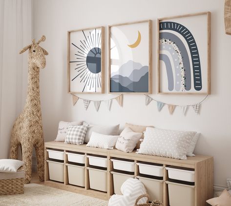 Baby boy nursery room design