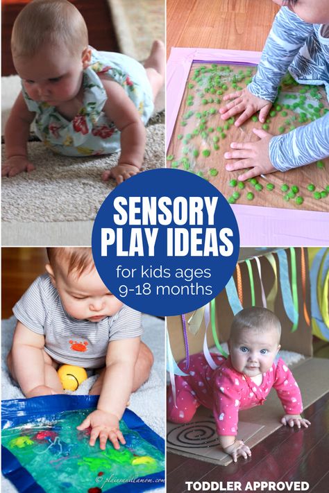 9 Month Old Sensory Play, 9 Month Old Baby Activities, Play Ideas For Kids, Toddler Teacher, 9 Month Old Baby, Baby Sensory Play, Baby Play Activities, Baby Learning Activities, Messy Play