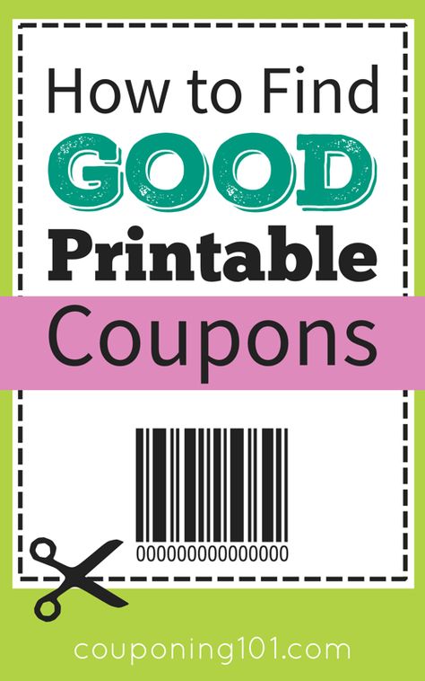 How to Find Good Printable Coupons - Couponing 101 Coupon Hacks, How To Start Couponing, Best Coupon Sites, Free Coupons By Mail, Couponing 101, Couponing For Beginners, Coupons By Mail, Money Saving Strategies, Grocery Coupons