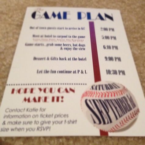 Baseball theme bachelorette party invitations. Designed by my MoH. I loved them! Baseball Bachelor Party, Baseball Theme Bachelorette Party, Bachelorette Baseball Theme, Baseball Bachelorette Party, Baseball Bachelorette, Theme Bachelorette Party, Wonder Wheel, Moh Duties, Bachelor Party Favors