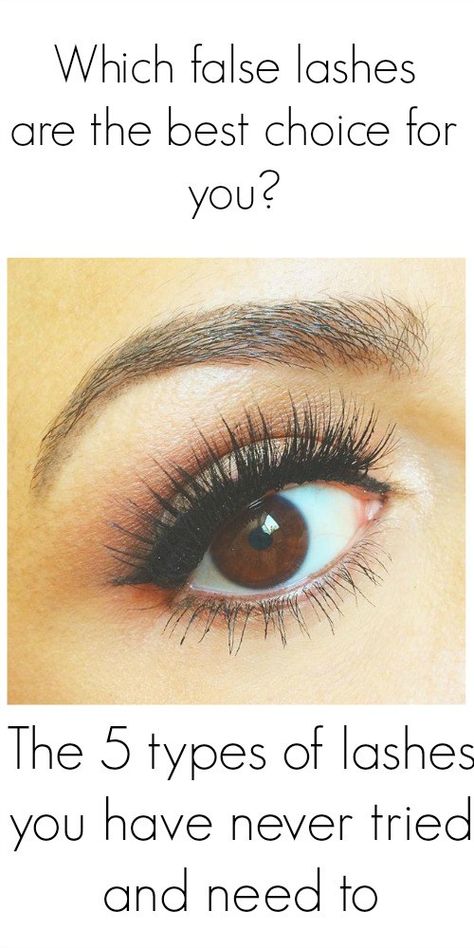 the-5-types-of-false-lashes-that-youve-never-tried-but-need-to Lashes For Wedding, Eyelash Ideas, Eye Lashes Drawing, Lashes Drawing, Best False Lashes, Eye Makeup For Brown Eyes, Eye Lashes Extensions, Best Fake Eyelashes, Lashes Tips