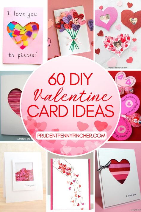 Spread some romance during the season of love with these handmade DIY Valentine cards. From cute and funny homemade valentine’s day cards for kids to make at school or home to creative DIY stampin' up romantic cards for adults, there are plenty of DIY Valentine card ideas for inspiration that make great DIY Valentine gifts and Valentine's Day crafts for kids and adults. Valentines Day Cards Diy, Homemade Valentines Day Cards, Diy Valentine's Day Decorations, Diy Valentines Cards, Cadeau Parents, Valentine Cards Handmade, Valentine Crafts For Kids, Homemade Valentines, Creative Valentines