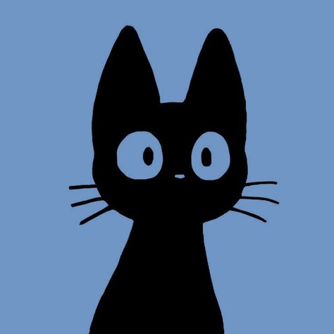 Adventure Time Flame Princess, Cat Dark, Blue Drawings, Simple Anime, Cat With Blue Eyes, Apple Watch Wallpaper, Cat Icon, Cute Doodles Drawings, Small Canvas Art