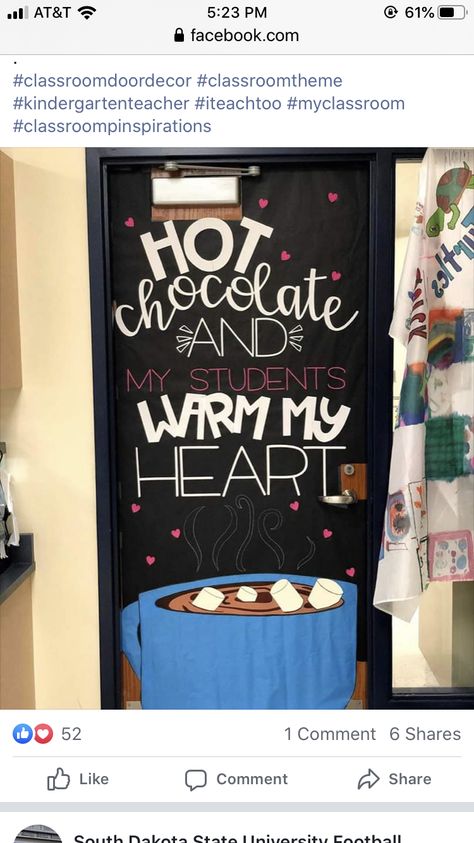 Hot Chocolate Door Decorations Classroom, Hot Coco Door Decorating, Hot Chocolate Classroom Door, Hot Cocoa Door Decoration, Hot Chocolate Bulletin Board Ideas, Hot Cocoa Door Decorations For School, Hot Cocoa Classroom Door, Hot Chocolate Door Decoration, Hot Chocolate Bulletin Board