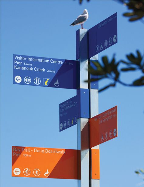 Heine Jones Bus Stop Sign, Park Signage, Wayfinding Signage Design, Wayfinding Signs, Directional Signage, Sign System, Wayfinding Design, Wayfinding System, Exterior Signage