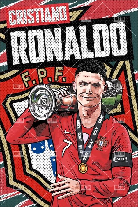 Uefa Nations League, Cristiano Ronaldo, Ronaldo, Football, For Sale, Red, American Football