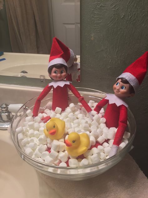 Awesome Elf On The Shelf Ideas, Elf Activities, Xmas Elf, Elf Antics, Elf Fun, Christmas Preparation, Buddy The Elf, 12 December, Creative Activities For Kids