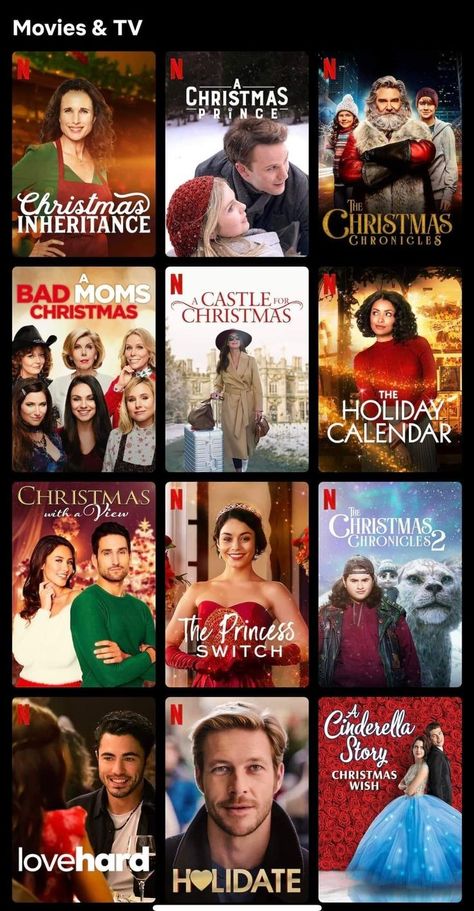 Winter Movie List, Christmas Movies To Watch List, Christmas Netflix Movies, Christmas Films List, Netflix Christmas Movies List, Xmas Films, Netflix Christmas Movies, Christmas Story Movie, Winter Movies