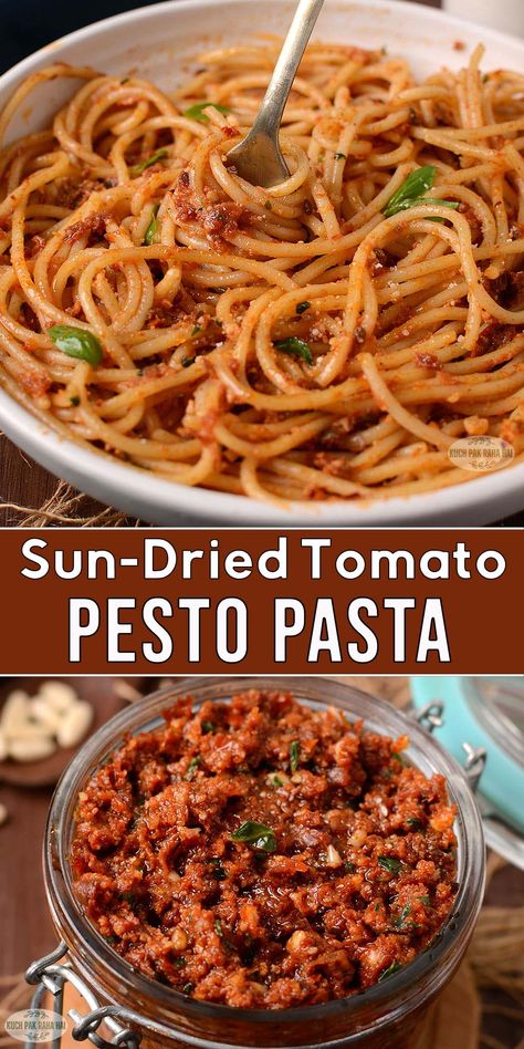 Sun Dried Tomato Pesto Pasta Sun Dried Pesto Pasta, Sun Dried Tomato Pasta Vegan, Sun Dried Tomato Orzo Pasta, Recipes With Sun Dried Tomato Pesto, Sun Dried Tomato Pasta Sauce, Sundried Tomato Pesto Pasta, Sundried Tomato Recipes, Tomato Pesto Pasta, Sun Dried Tomato Pesto