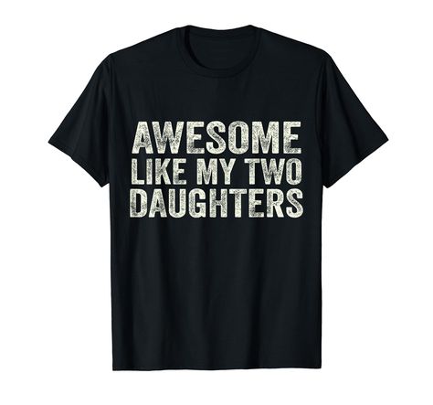 PRICES MAY VARY. Awesome Like My Daughter Fathers Day Funny Fathers Day Design for Dad, for Fathers Day Tee Features Cute Saying, Fathers Day Apparel from Daughter. Fathers Day Present Fathers Day Design for Dad, Dad Lover Celebrate Fathers Day with Heartwarming Design. Fathers Day Design from Daughter Idea Great Father's Day Apparels for Dad, Papa Lover, Surprise for Dad. Funny Present for Dad, Fathers Day Outfit from Daughter, Dad Loves Daughter, Girl Dad, Daddy Present from Daughter Dad Lover Bad Wife, Daughter Shirts, Daughter Funny, Funny Fathers Day Gifts, Parents Day, Father's Day T Shirts, T Shirt Image, Funny Fathers Day, Funny Mother