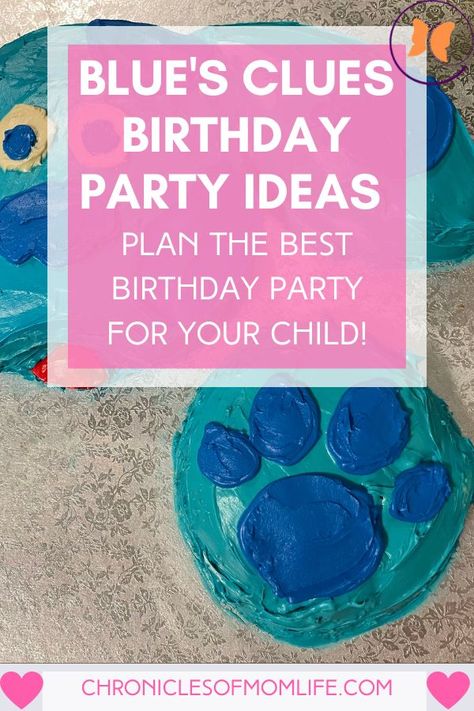 Do you want to throw the best Blue's Clues Birthday Party for your child? There are so many fun things to do for food, decorations, games, favors, and more! Check out the ways to plan for your child’s Blue’s Clues birthday party! Blue's Clues Birthday, Blue's Clues Birthday Party, Clue Party, Food Decorations, Blue's Clues, Blue’s Clues, Blues Clues, Organization Kids, Children And Family