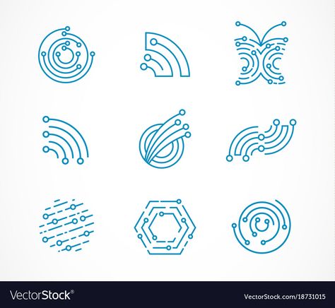 Tech Icons, Tech Illustration, Technology Design Graphic, Brain Vector, Technology Theme, Find Logo, Text Logo Design, Technology Icon, Canva Tutorial