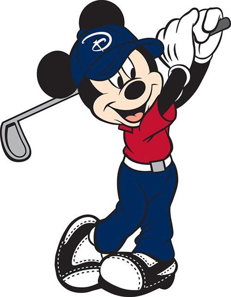 Disney’s Magnolia Golf Course - Orlando, Florida Golf Clip Art, Disney Golf, Nursery Design Girl, Golf Jokes, Golf Baby, Golf Diy, Boy Girl Nursery, Mickey Mouse Pictures, Golf Art