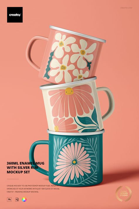 Elevate your sips and style with our mockups! These aesthetic mugs are a playful take on Slavic folklore, adding a touch of fantasy to every sip of tea. Savor the artistry in every design and make your daily rituals truly magical 🍵✨ | folklore aesthetic, mugs, tea aesthetic Mug Sublimation Design, Coffee Mug Designs Creative, Mug Designs Ideas, Sublimation Mugs Ideas, Cup Designs Ideas, Mug Ideas Design, Merch Ideas Products, Tumbler Aesthetics, Mug Design Ideas