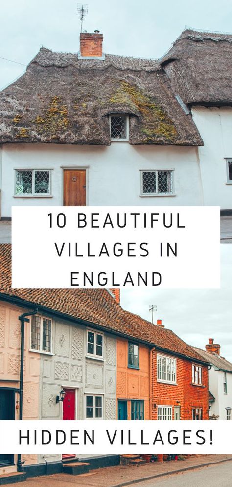 Pretty Villages In England, South East England, European Village, Places In England, English Village, Northern England, Quaint Village, Village Houses, Cute House