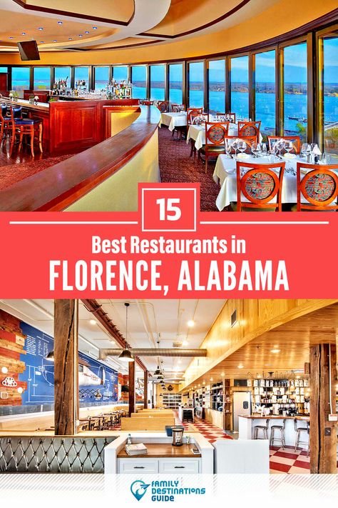 15 Best Restaurants in Florence, AL — Top-Rated Places to Eat! Florence Restaurants, Florence Alabama, Italian Grill, Rustic Italian, Tennessee River, Train Depot, Family Destinations, Brunch Spots, Restaurant Guide