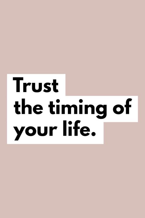 Trust the timing of your life. You are exactly where you need to be. 🙏 #trustquotes #timingquotes #quotes #quoteoftheday #quotestoliveby Find Time Quotes, Timing Of Life Quotes, Trust The Timing Of Your Life Wallpaper, Trust The Timing Of Your Life, Women Inspirational Quotes, The Timing Of Your Life, Trust The Timing, Hard Times Quotes, Event Quotes