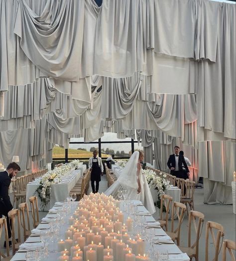 Lauren Burke, Vintage Wedding Reception, Wedding Draping, Indoor Wedding Receptions, Engagement Dinner, Nola Wedding, Dream Wedding Decorations, Wedding Romantic, Wedding Organization