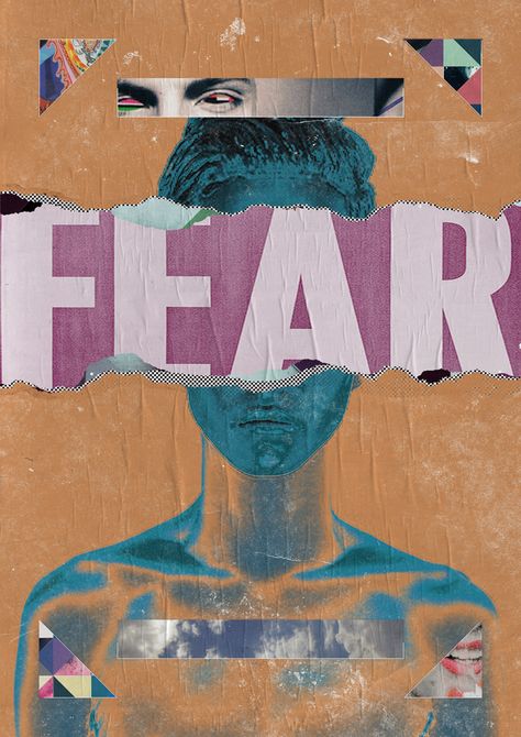 Fear. Fear Of Change Art, Fear Graphic Design, Fear Of Needles Art, Zine Exhibition, Protest Poster, Ap Drawing, English Projects, Adobe Illustrator Graphic Design, Sensory Art