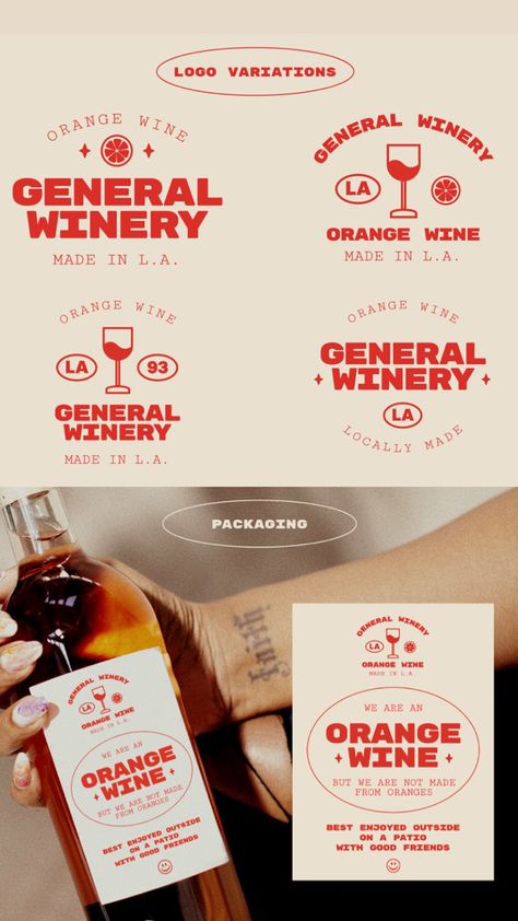 Winery Branding Design, Wine Brand Identity Design, Wine Bottle Branding, Wine Brand Design, Wine Shop Branding, Drink Branding Design, Bar Branding Identity, Wine Brand Logo, Wine Bar Branding