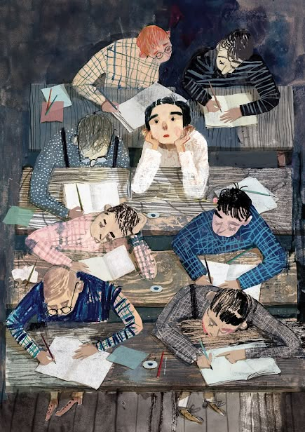 Victoria Semykina Victoria Semykina, 동화 삽화, School Illustration, Picture Books Illustration, Book Illustration Art, Communication Art, Childrens Illustrations, Children's Book Illustration, Illustration Inspiration