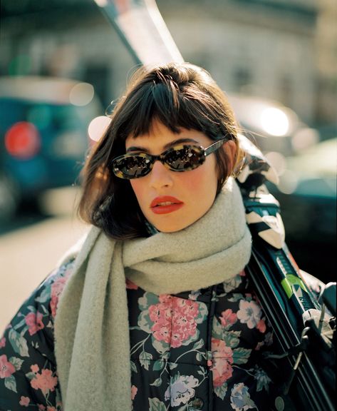 Jeanne Damas Hair, Jeanne Damas Style, Rouje Paris, Cherry Blossom Girl, Jeanne Damas, French Girl Style, Warm Scarf, Parisian Chic, French Girl