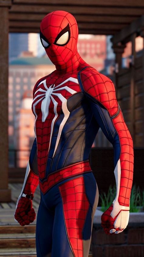 Spider Man Wallpaper, Spider Man Ps4, Peter Parker Spiderman, Image Spiderman, Spiderman Suits, Spiderman Ps4, Amazing Spiderman Movie, Ultimate Spider Man, Spider Man Peter Parker