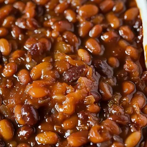 Root Beer Baked Beans Root Beer Beans, Root Beer Baked Beans Recipe, Root Beer Baked Beans Crock Pot, Rootbeer Baked Beans Recipe, Bake Beans Crock Pot Slow Cooker, Best Baked Beans Crockpot, Rootbeer Baked Beans, Baked Beans For A Crowd, Baked Beans Recipe From Scratch