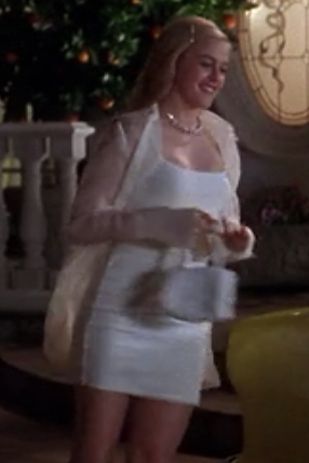 This is a dress. And you know who says so? Calvin Klein. | 116 "Clueless" Outfits Ranked From Worst To Best Cher Clueless Calvin Klein Dress, Cher Horowitz Outfit, Cher Clueless Outfit, Clueless Dress, Worst Wedding Dress, Cher Outfits, Cher Clueless, 90s Outfits, Clueless Fashion