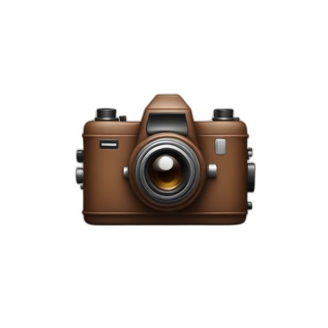 aesthetic  AI Emojis Pack Brown Emoji Aesthetic, Brown Emoji, Camera Emoji, Blonde Dachshund, Brown Camera, Emoji Stickers Iphone, Pink Camera, Weird Look, Pink Nike Shoes