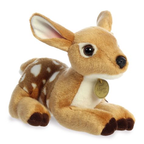 Miyoni Stuffed Animals, Animal Stuffed Animals, Adorable Stuffed Animals, Fawn Plush, Stuffed Deer, Deer Stuffed Animal, Deer Plush, Octopus Stuffed Animal, Gentle Spirit