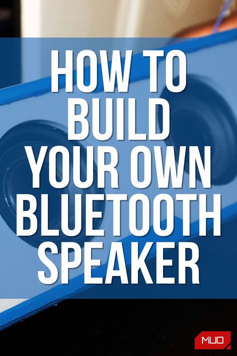 Diy Bluetooth Speaker Projects, Speakers Aesthetic, Diy Bluetooth Speaker Kit, Bluetooth Speaker Box, Bluetooth Speakers Diy, Arduino Beginner, Diy Bluetooth Speaker, Mini Amplifier, Speaker Projects