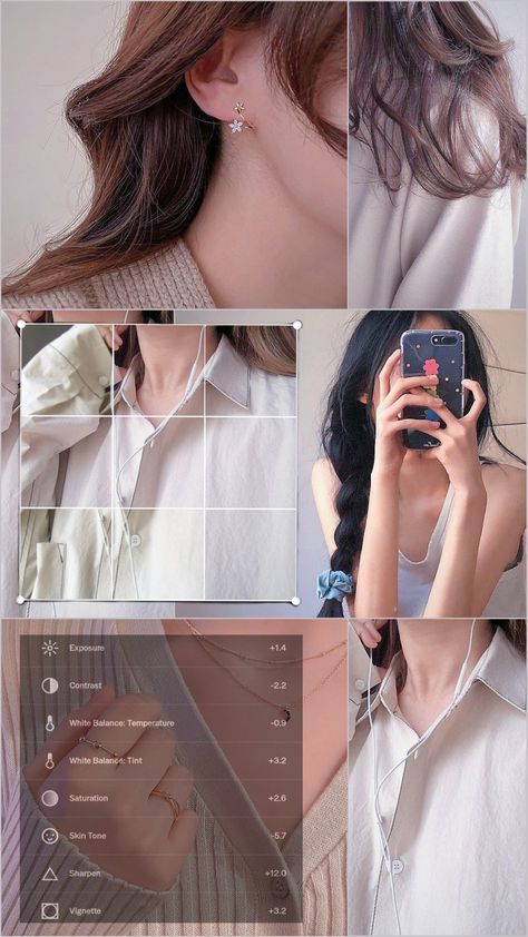 Photo Filter Aesthetic, Aesthetic Filter Tutorial, Insta Aesthetic Filters, Cute Aesthetic Filters, Aesthetic Pictures Filters, Aesthetic Learning Pictures, Soft Photo Editing, Aesthetic Filters In Instagram, Capcut Filter Tutorial