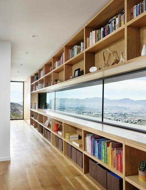 Corporate Office Design, Bookshelf Design, Home Libraries, Mountain House, Home Library, Design Case, 인테리어 디자인, Home Deco, Interior Architecture