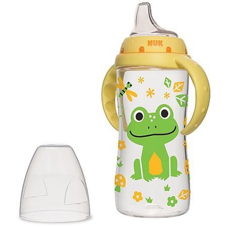 NUK Learner Cup, 10 oz, Frog Newborn Bottles, Toddler Sippy Cups, General Aesthetic, Teaching Babies, Baby Sippy Cup, Babies Stuff, Toddler Ideas, Reborn Nursery, Toddler Cup