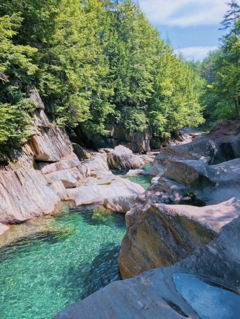 Vermont In The Summer, Summer In Vermont, Vermont Summer Aesthetic, Vermont Aesthetic Summer, Vermont Waterfalls, Vermont Hikes, New England Summer Aesthetic, Vermont Nature, Vermont Aesthetic