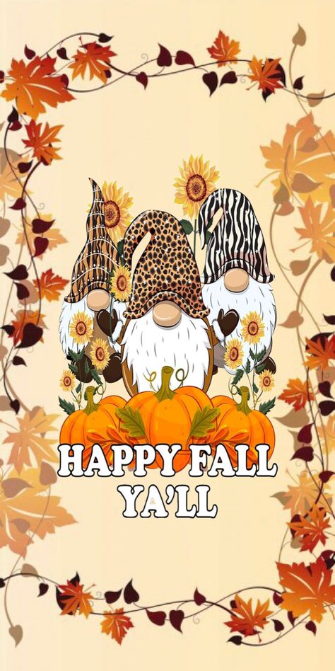 Thanksgiving Gnomes Wallpaper, Halloween Gnomes Wallpaper, Fall Gnomes Wallpaper, Cute Fall Images, Gnome Wallpaper Iphone, Iwatch Backgrounds, Gnome Sayings, Thanksgiving Iphone Wallpaper, Thanksgiving Gnomes