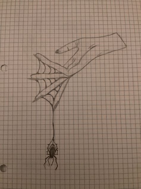 #spider #halloween #drawing #sketch Spiderweb Sketch, How To Make A Spider Web In Sketchbook, Spider Theme Drawing, Spooky Spider Drawing, Spider Hanging From Web Drawing, Spider Drawing Scary, Spider Web Drawing, Spider Halloween, Spooky Spiders