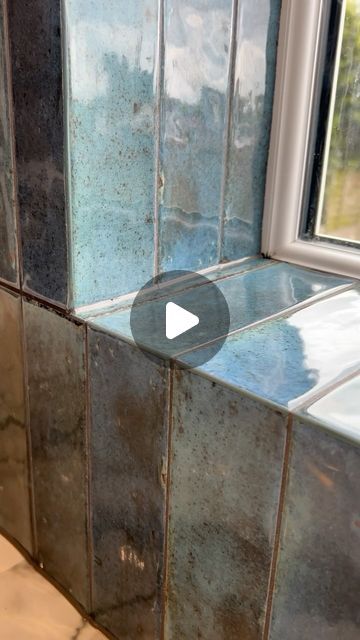 Tiling A Window Sill, Kitchen Tiles Inspiration, Tiled Window Sill Kitchen, Tile Around Kitchen Window, Tiled Archway, Tile Window Sill, Tile Around Window, Tiled Window Sill, Window Sill Trim